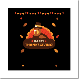 Happy Thanksgiving Posters and Art